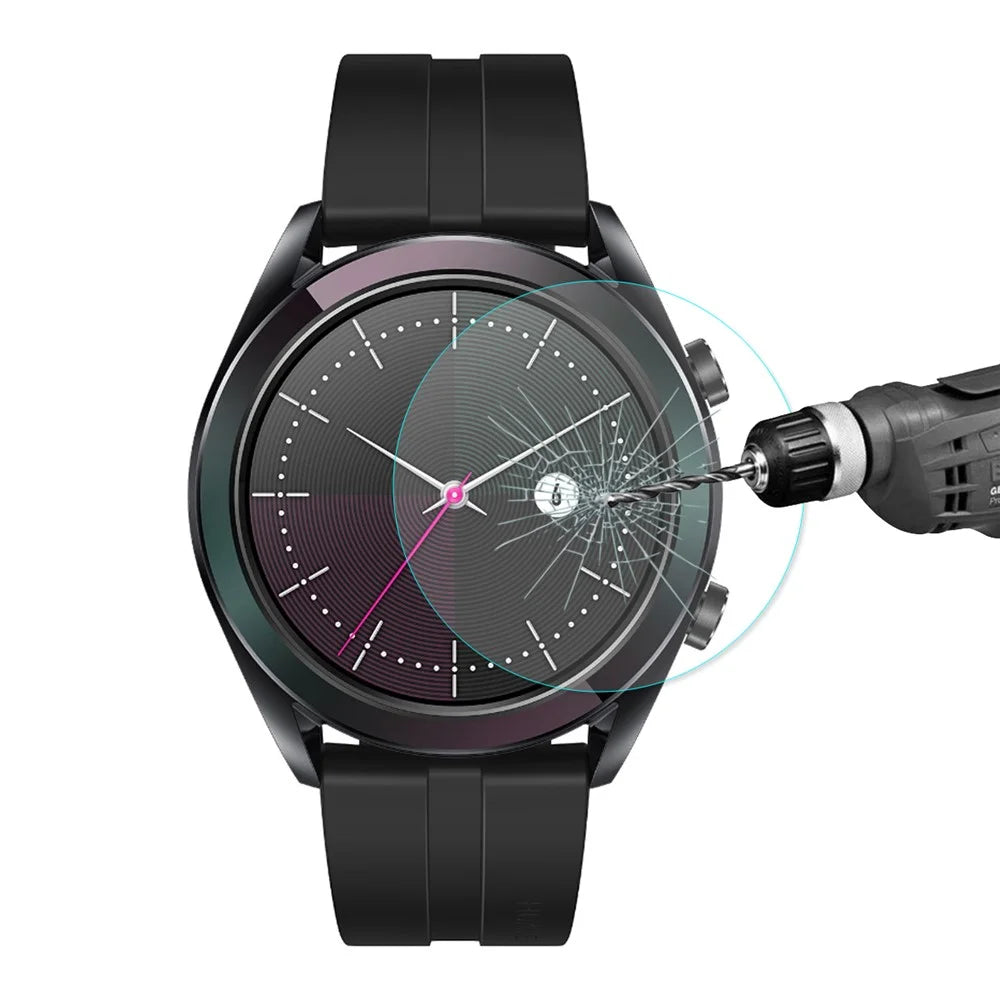 HAT PRINCE for Huawei Watch GT 42mm 0.2mm 9H 2.15D Arc Edge Tempered Glass Screen Protector - 2