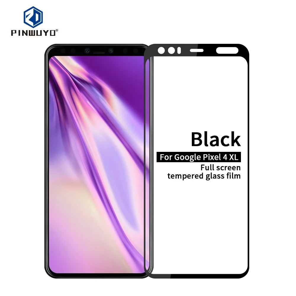 PINWUYO Full Size Tempered Glass Explosion-proof Screen Film for Google Pixel 4 XL - 1