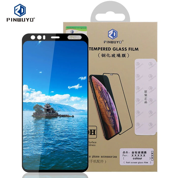 PINWUYO Full Size Tempered Glass Explosion-proof Screen Film for Google Pixel 4 - 5