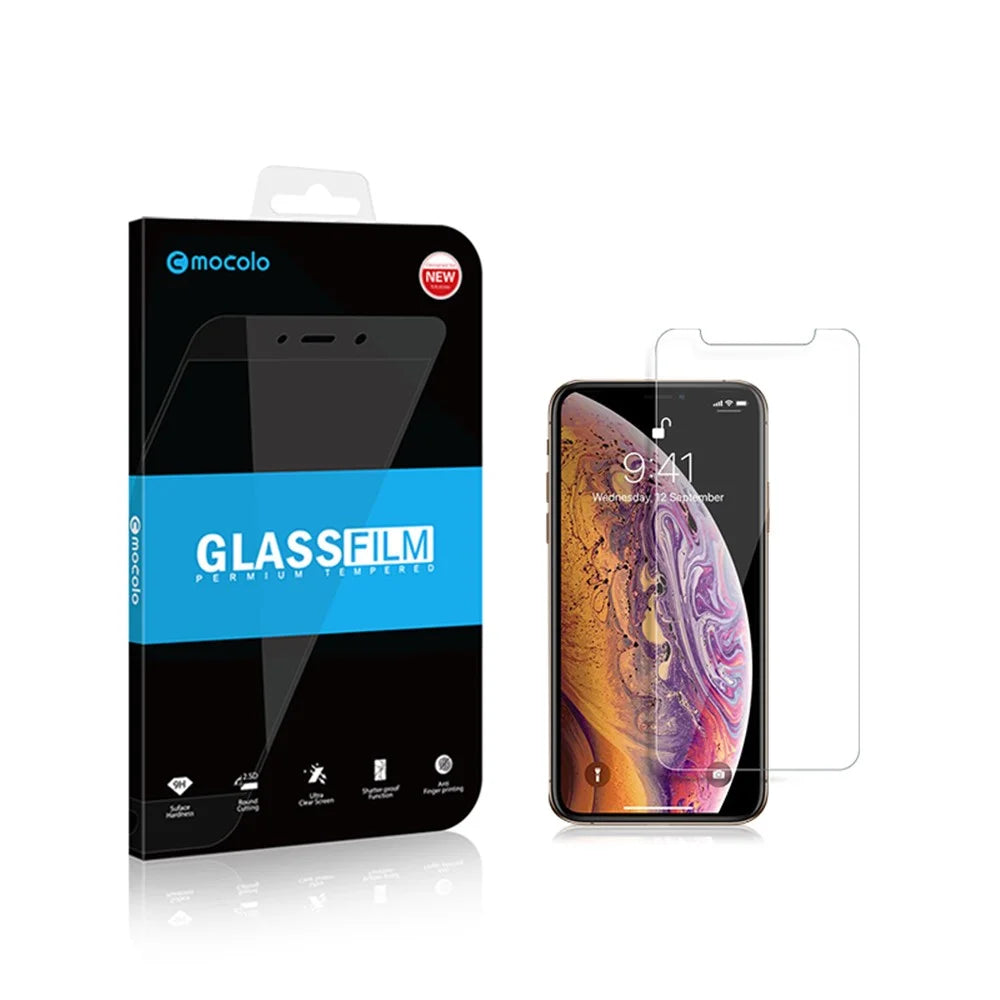 MOCOLO Mobile Tempered Glass Screen Protector Guard Film (Arc Edge) for iPhone 11 Pro 5.8-inch (2019) / XS / X - 7