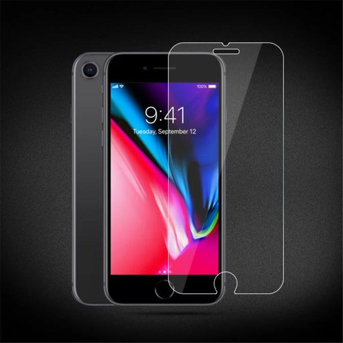 MOCOLO Mobile Tempered Glass Screen Protector Guard Film (Arc Edge) for iPhone 8 4.7 inch - 1