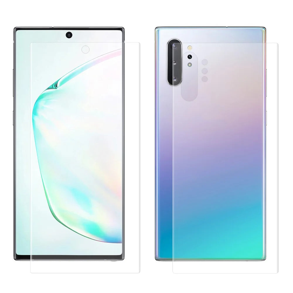 HAT PRINCE Hydrogel Film 3D Full Coverage Front and Back Screen Soft Films for Samsung Galaxy Note 10 Plus / Note 10 Plus 5G - 1