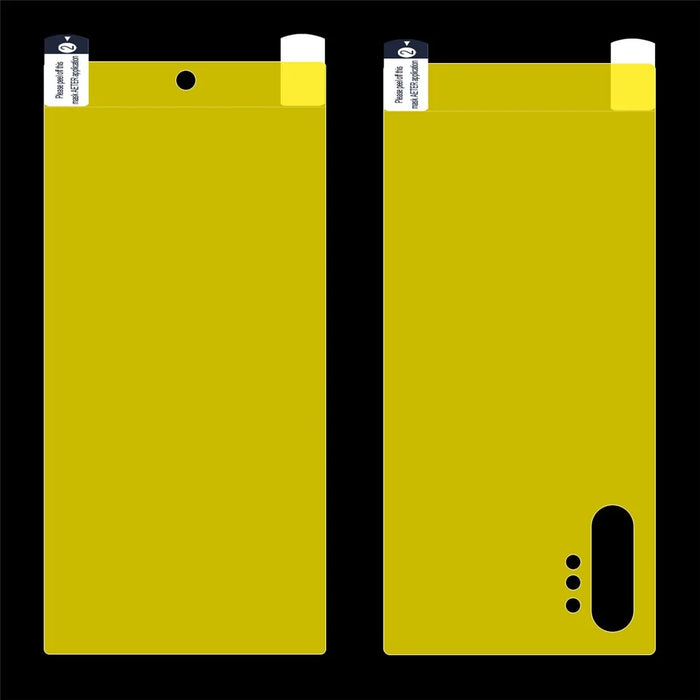 HAT PRINCE Hydrogel Film 3D Full Coverage Front and Back Screen Soft Films for Samsung Galaxy Note 10 Plus / Note 10 Plus 5G - 7