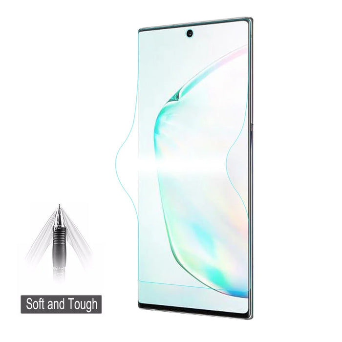 HAT PRINCE Hydrogel Film 3D Full Coverage Phone Screen Protectors Film for Samsung Galaxy Note 10 Plus / Note 10 Plus 5G - 1