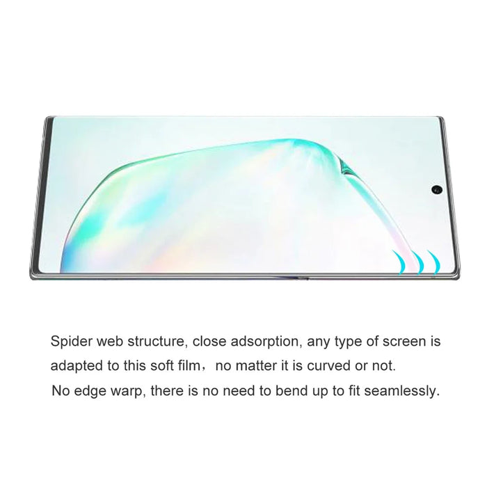 HAT PRINCE Hydrogel Film 3D Full Coverage Phone Screen Protectors Film for Samsung Galaxy Note 10 Plus / Note 10 Plus 5G - 2