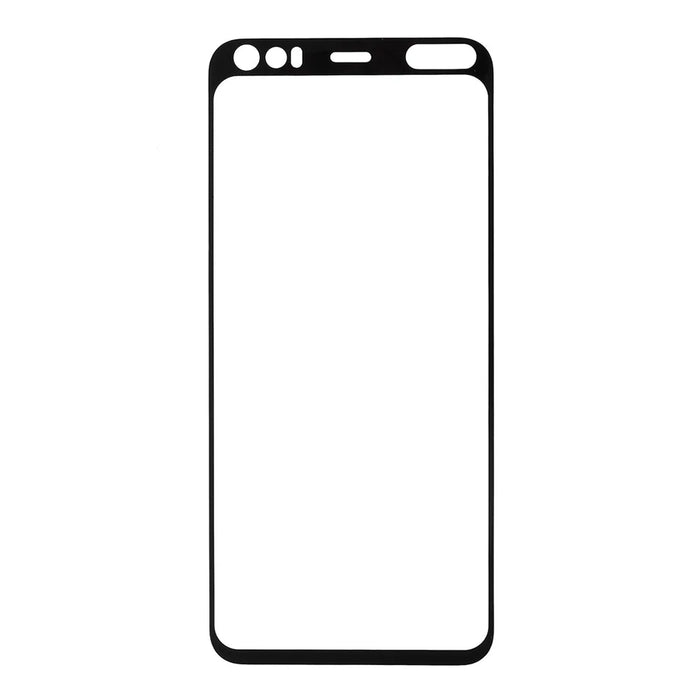 Ultra Clear Curved Full Cover Tempered Glass Protective Screen Film for Google Pixel 4 - Black - 6