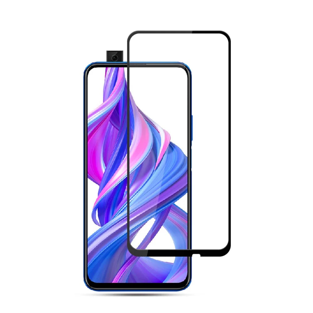 MOCOLO Silk Print Tempered Glass Full Coverage Screen Protector Film for Huawei Honor 9X (Global) /  P Smart Z / Y9 Prime 2019 / Honor 9X / 9X Pro - 1