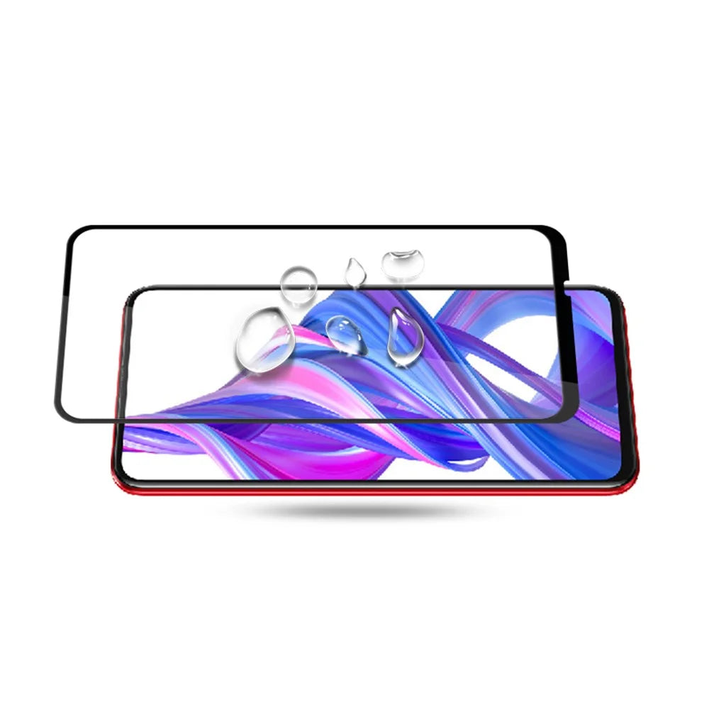 MOCOLO Silk Print Tempered Glass Full Coverage Screen Protector Film for Huawei Honor 9X (Global) /  P Smart Z / Y9 Prime 2019 / Honor 9X / 9X Pro - 4
