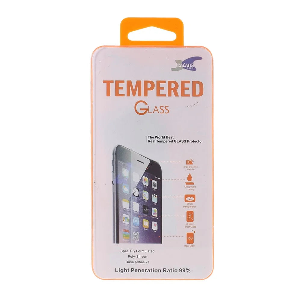 Silk Printing Tempered Glass Full Size Screen Protection Film (Full Glue) for Google Pixel 4 - 7