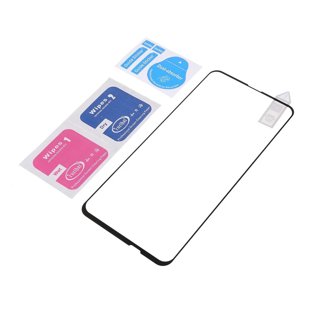 RURIHAI 0.26mm 2.5D Full Size Silk Printing Tempered Glass Screen Film for Huawei Honor 9X Pro - 4