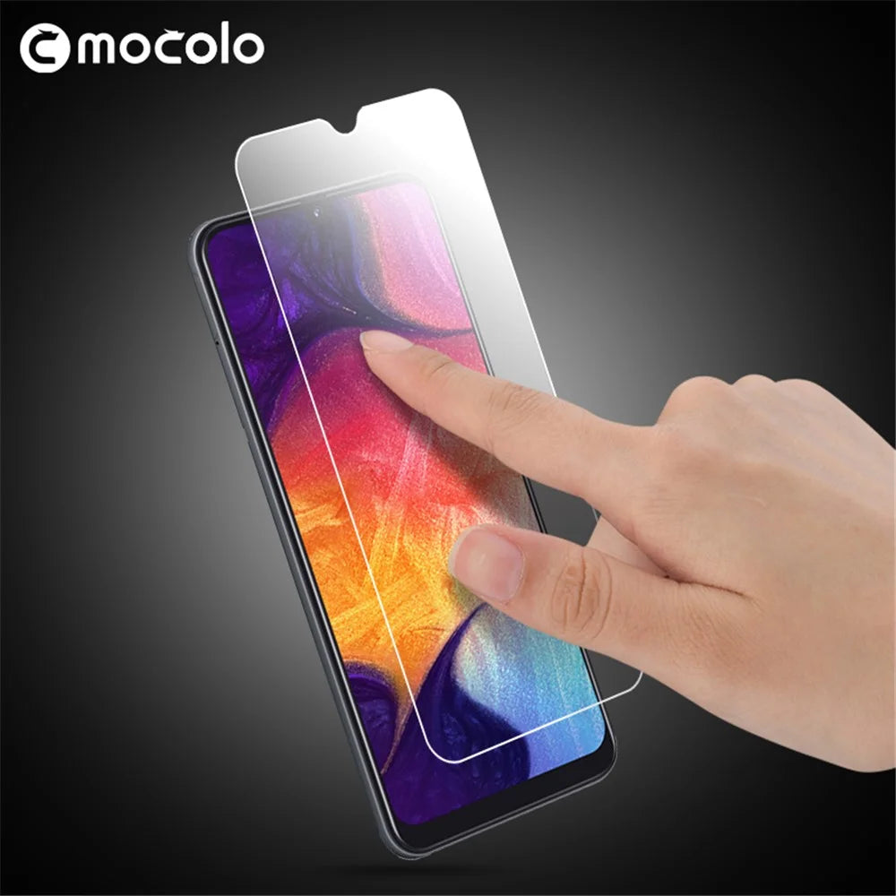 MOCOLO Ultra Clear Tempered Glass Screen Film for Samsung Galaxy A50 / A50s / A30s - 4