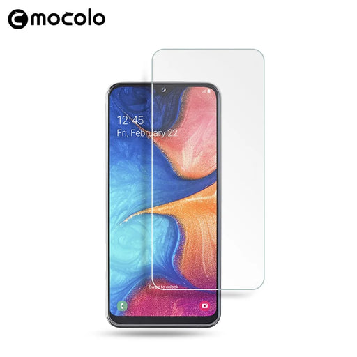 MOCOLO Ultra Clear Tempered Glass Screen Protection Film for Samsung Galaxy A20e - 1