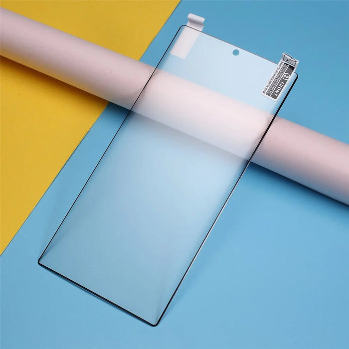 Soft PET Full Cover HD Screen Protector Explosion-proof for Samsung Galaxy Note 10 Plus/10 Plus 5G - Black - 1