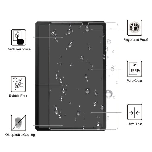 0.25mm 9H Full Size Tempered Glass Screen Protective Cover (Arc Edge) for Samsung Galaxy Tab S6 - 2