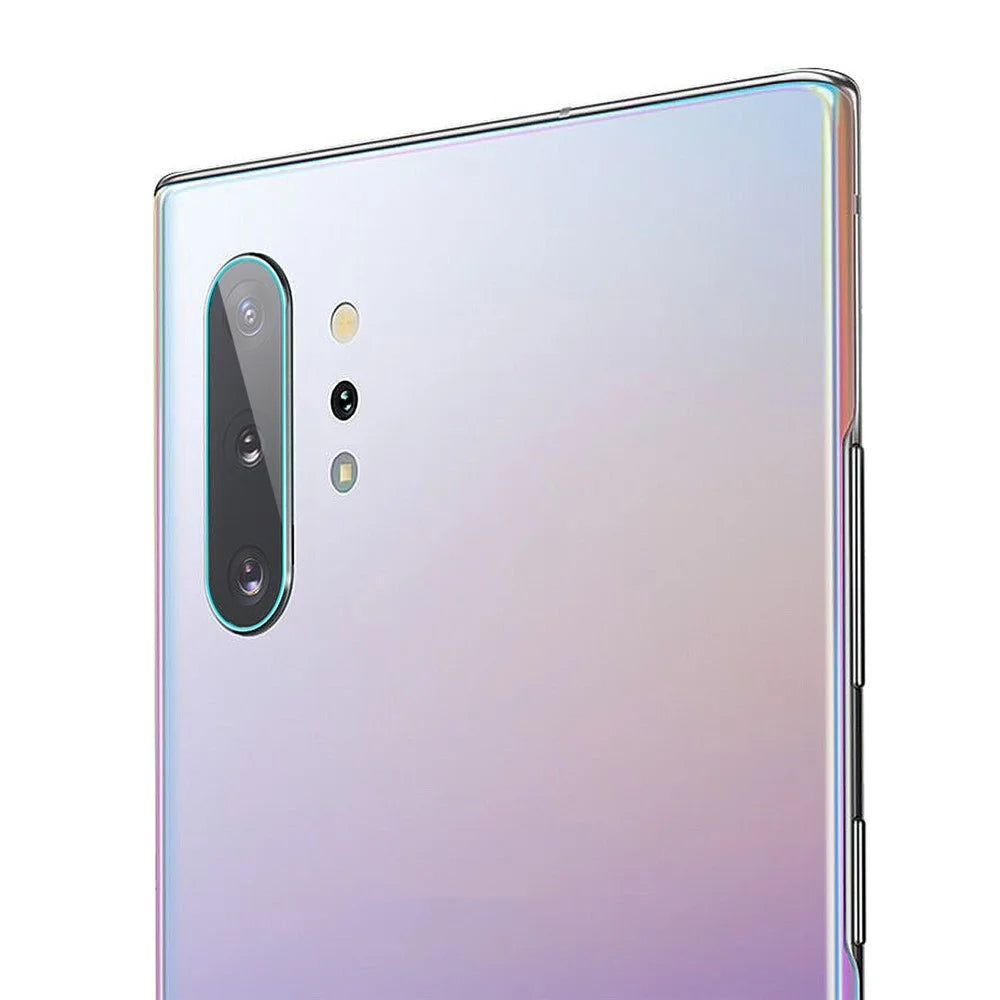 HAT PRINCE 0.2mm 9H 2.15D Arc Edges Tempered Glass Camera Lens Guard Films Protector for Samsung Galaxy Note 10/Note 10 Plus - 2