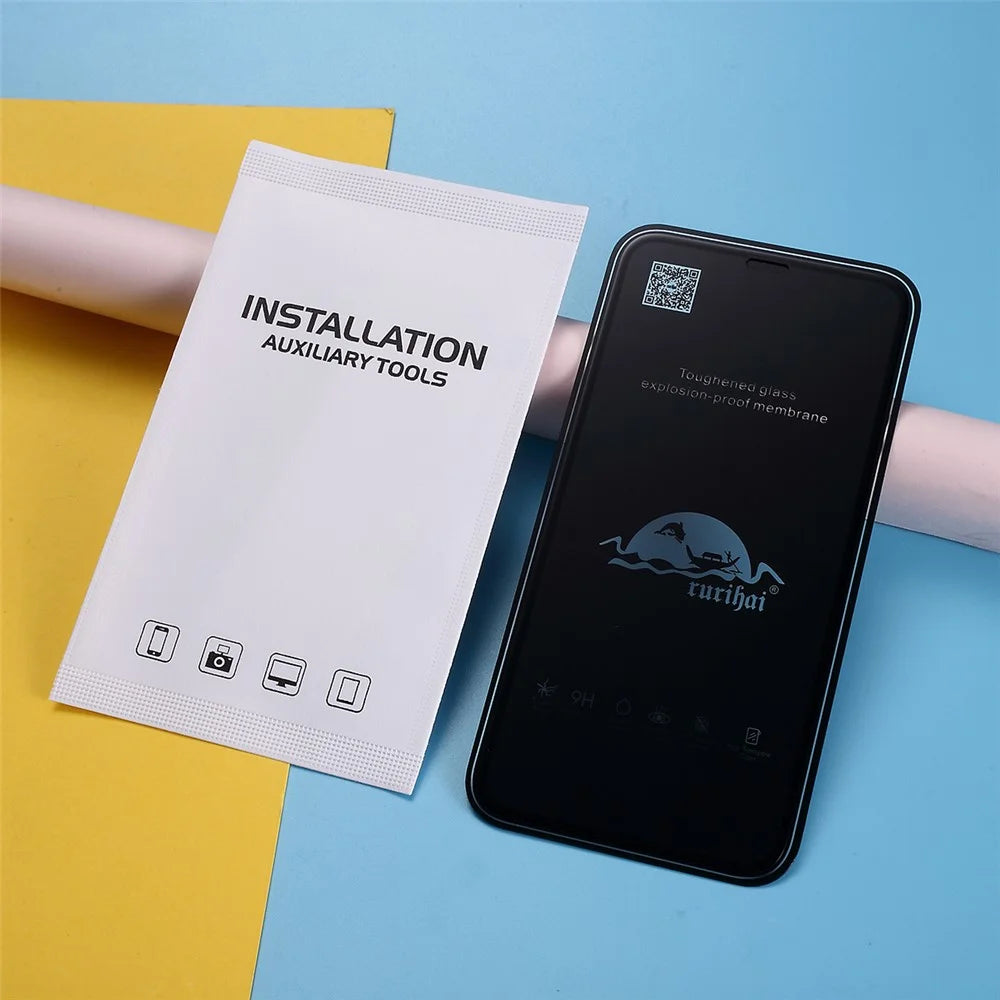 RURIHAI HD Full Tempered Glass Screen Protector for iPhone 11 6.1 inch/ XR 6.1 inch - 7