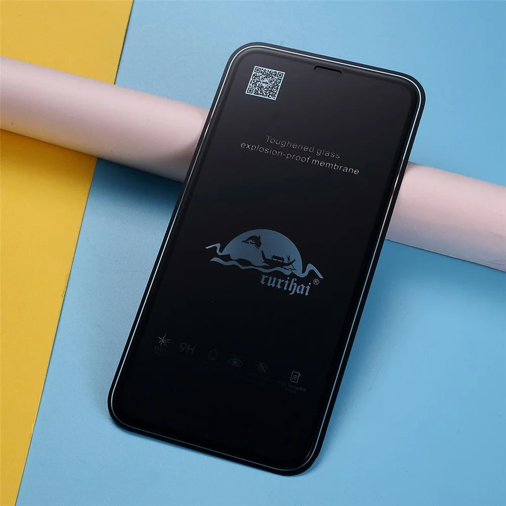 RURIHAI HD Full Tempered Glass Screen Protector for iPhone 11 Pro Max 6.5 inch/XS Max - 6