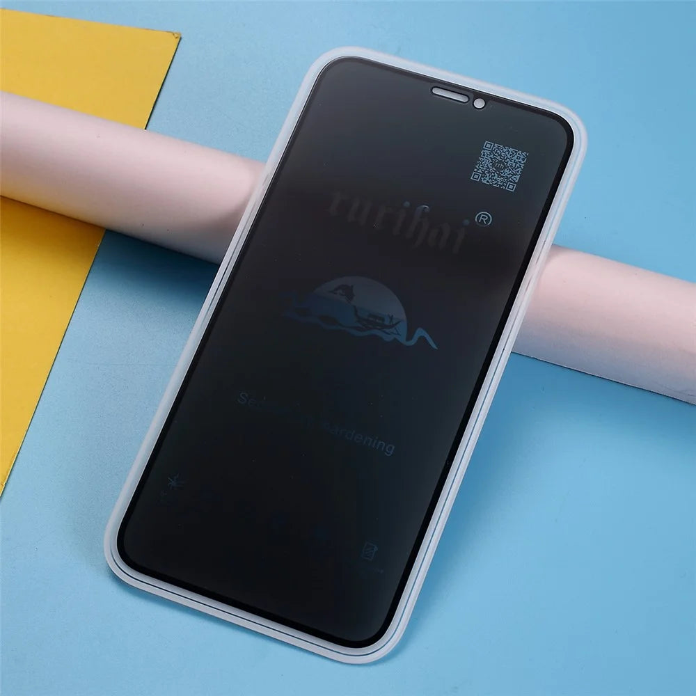 RURIHAI 0.26mm 180 Degree Anti-peep Full Screen Tempered Glass Guard for iPhone 11 Pro 5.8 inch - 3