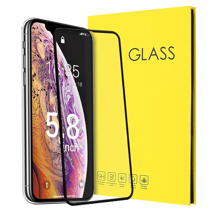 Full Screen Tempered Glass Screen Film for iPhone 11/XR 6.1 inch (2019) - Black - 1