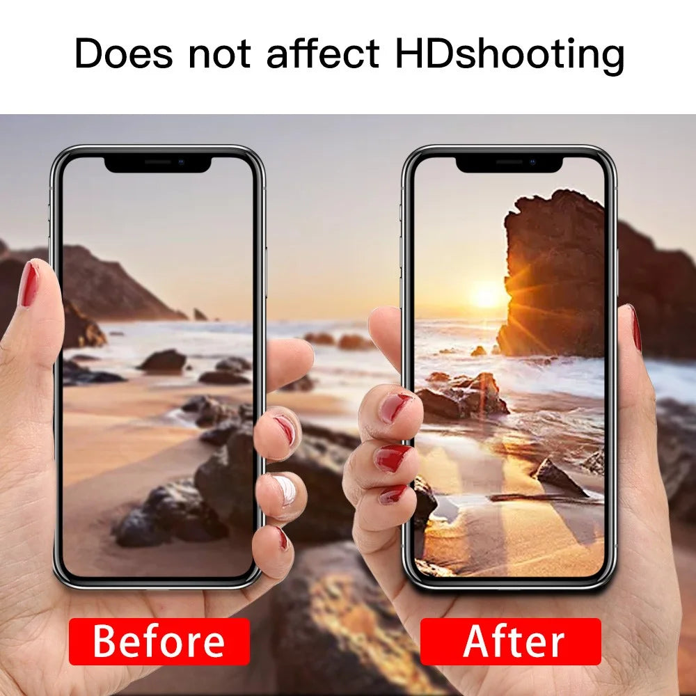 Ultra-thin Full Coverage Clear Tempered Glass Camera Lens Protective Film for iPhone 11 6.1 inch - 5
