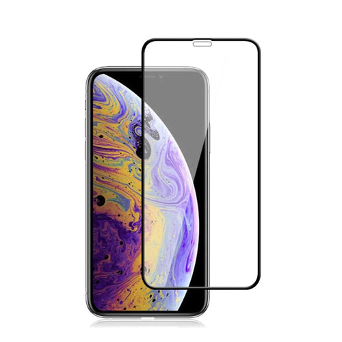 MOCOLO Silk Print HD Tempered Glass Full Glue Full Coverage Screen Guard Film for iPhone 11 Pro Max 6.5 inch (2019) / XS Max - 1