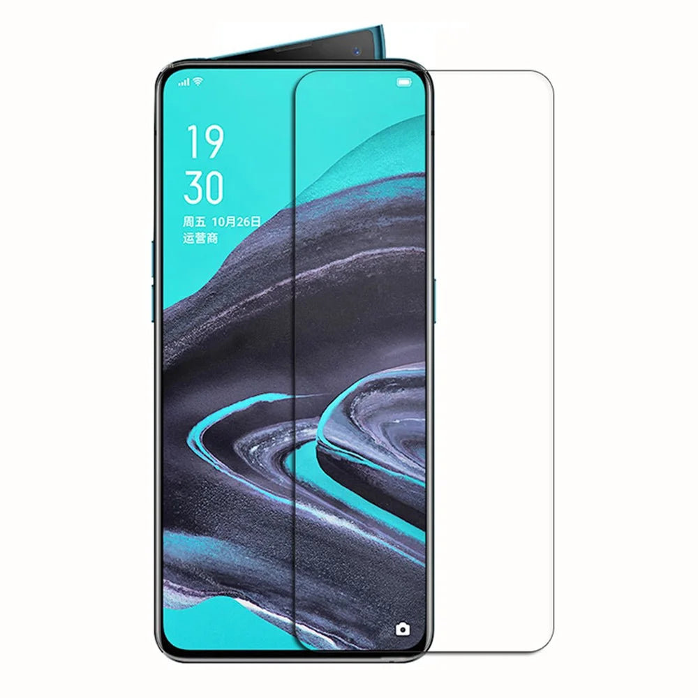 0.3mm Tempered Glass Screen Protector Film for OPPO Reno2 [Arc Edge] - 1