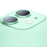 2Pcs HAT PRINCE [Anti-scratch] 0.2mm 9H 2.15D Arc Edge Tempered Glass Camera Lens Film for iPhone 11 - 2