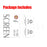 2Pcs HAT PRINCE [Anti-scratch] 0.2mm 9H 2.15D Arc Edge Tempered Glass Camera Lens Film for iPhone 11 - 4
