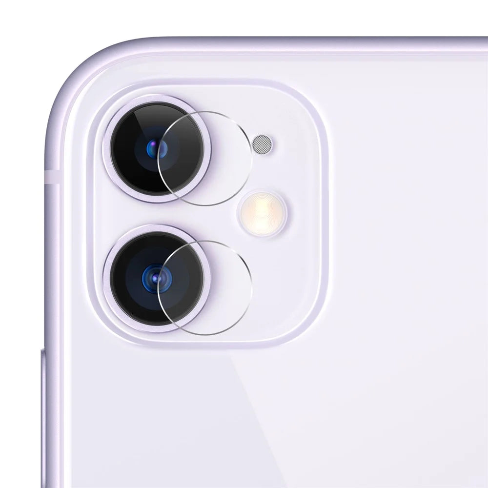 HAT PRINCE Tempered Glass Camera Lens Film for iPhone 11 6.1 inch 0.2mm 9H 2.15D Arc Edge - 1