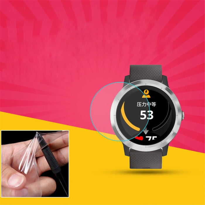 D38mm Explosion-proof Soft TPU Screen Protector for Garmin Vivoactive 4 Smart Watch - 1