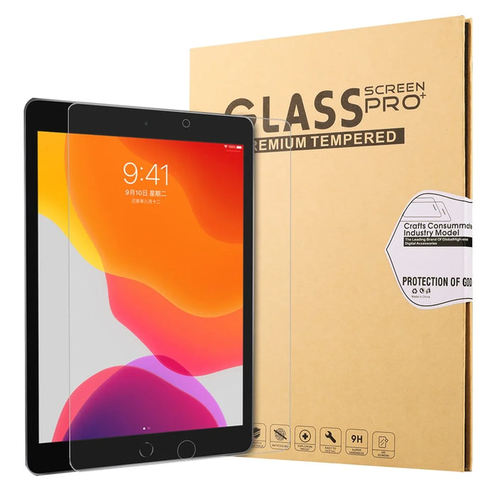 Screen Protector for iPad 10.2 (2021) / (2020) / (2019) Anti-Scratch Dust-Proof 2.5D Straight Edge Tempered Glass Film - 1