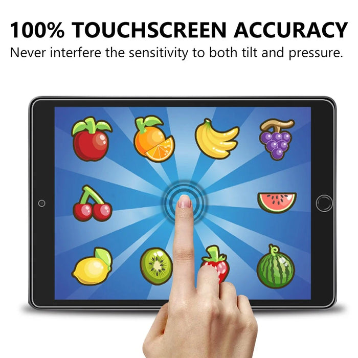 Screen Protector for iPad 10.2 (2021) / (2020) / (2019) Anti-Scratch Dust-Proof 2.5D Straight Edge Tempered Glass Film - 5