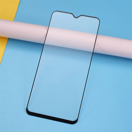Full Coverage Ultra Clear Tempered Glass Protector Film for Samsung Galaxy A20s - Black - 1