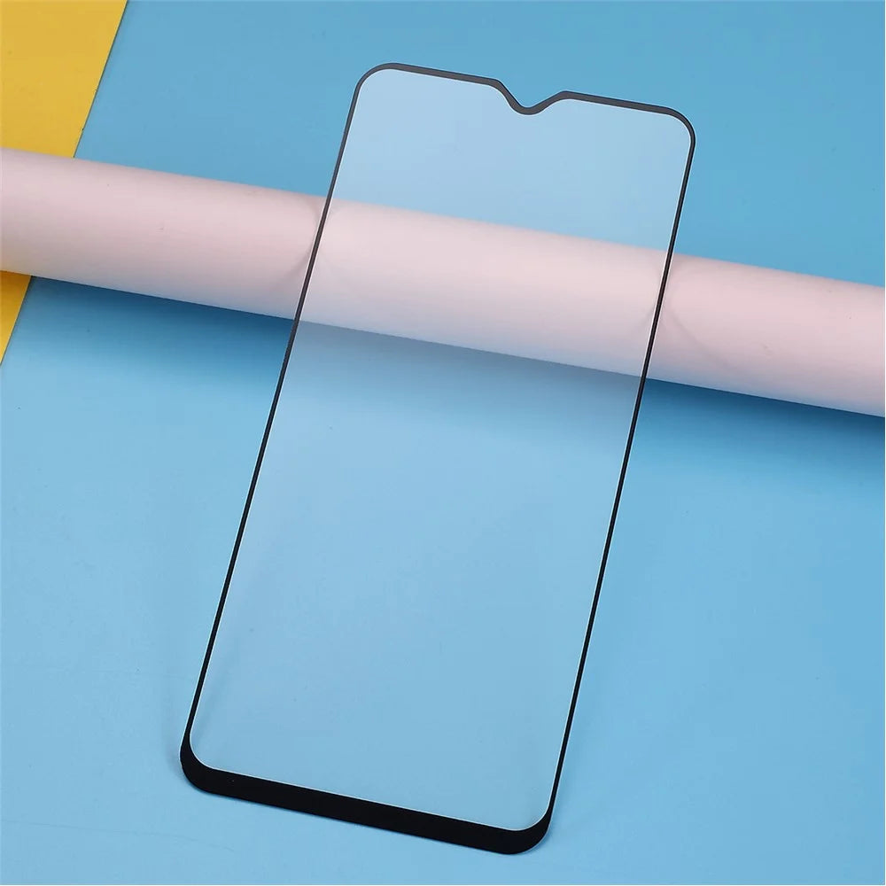 Tempered Glass Film Full Coverage Protector for Samsung Galaxy A30s - Black - 1