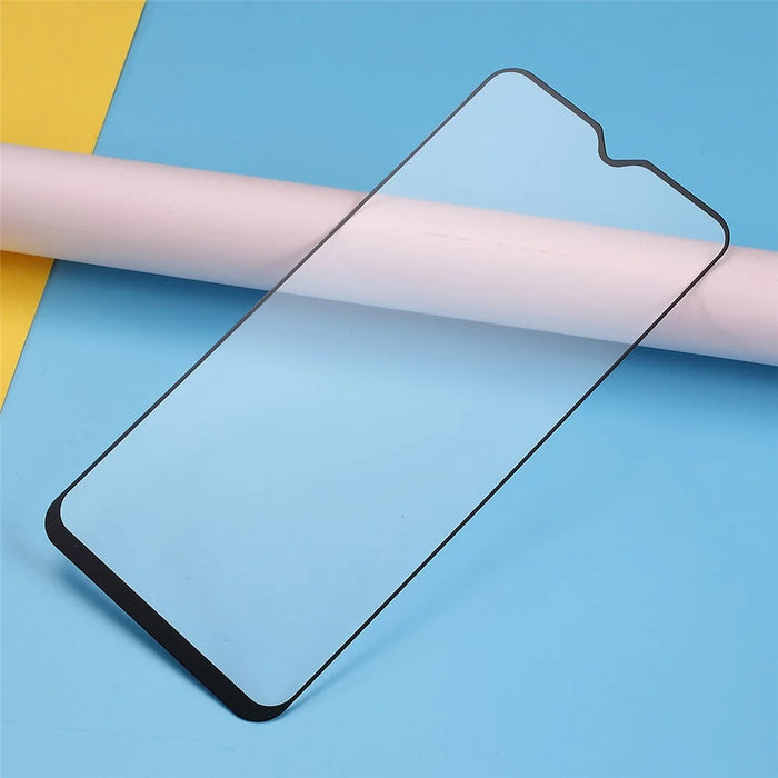 Tempered Glass Film Full Coverage Protector for Samsung Galaxy A30s - Black - 4