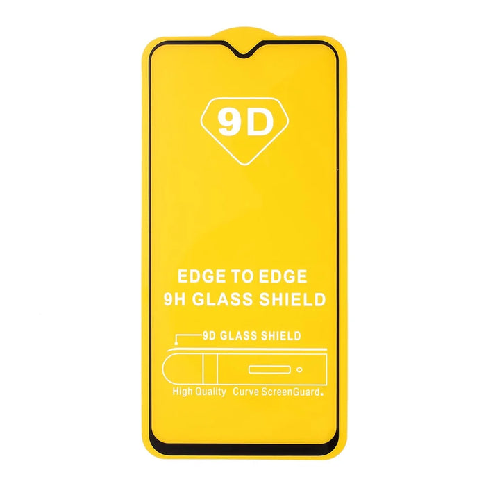 Tempered Glass Film Full Coverage Protector for Samsung Galaxy A30s - Black - 5