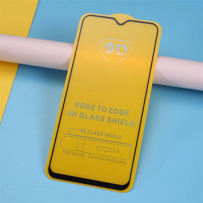 Tempered Glass Film Full Coverage Protector for Samsung Galaxy A30s - Black - 6