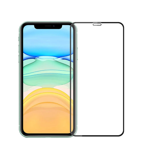 PINWUYO for Apple iPhone 11 6.1 inch/XR Full Anti-explosion Tempered Glass Screen Film - Black - 2