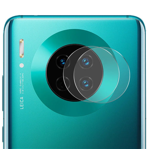 2Pcs HAT PRINCE for Huawei Mate 30 Pro/Mate 30 [0.2mm 9H 2.15D Arc Edges] Tempered Glass Camera Films - 1