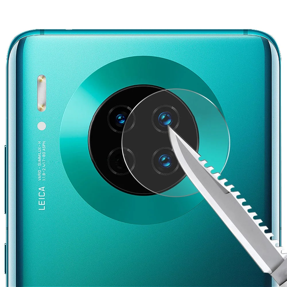 2Pcs HAT PRINCE for Huawei Mate 30 Pro/Mate 30 [0.2mm 9H 2.15D Arc Edges] Tempered Glass Camera Films - 3