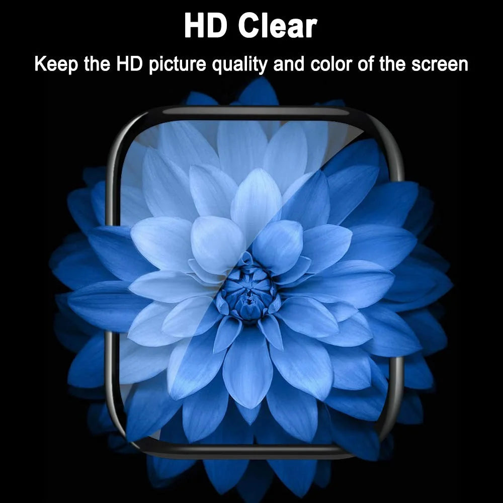 2Pcs Full Cover Full Glue Tempered Glass Watch Screen Protective Films for Apple Watch Series 5 40mm - 4