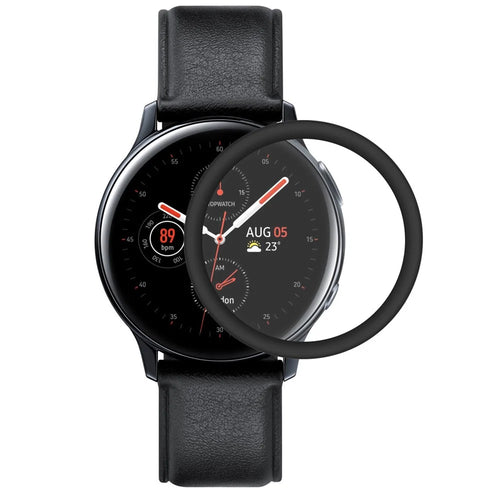 HAT PRINCE PET Full Cover Electroplating 3D Curved HD Watch Screen Protector for Samsung Galaxy Watch Active2 44mm - 1