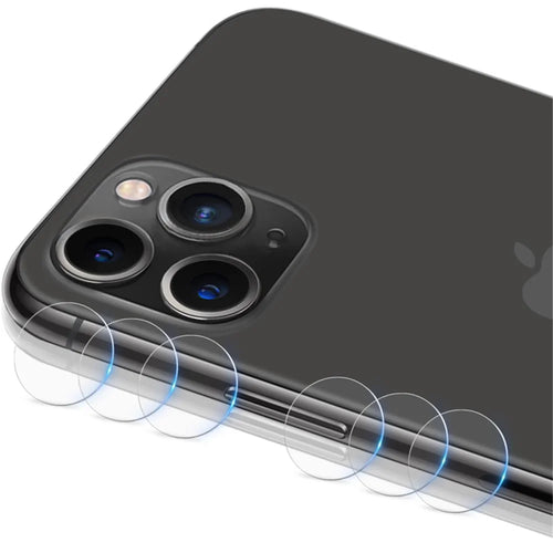 IMAK 2Pcs/Pack Ultra-Clear Tempered Glass Camera Lens Protector for iPhone 11 Pro / iPhone 11 Pro Max - 1