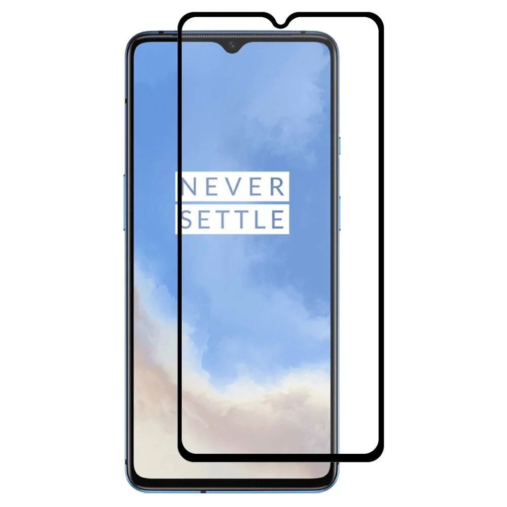 HAT PRINCE Full Glue 0.26mm 9H 2.5D Arc Edge Full Size Tempered Glass Screen Film for OnePlus 7T - 1