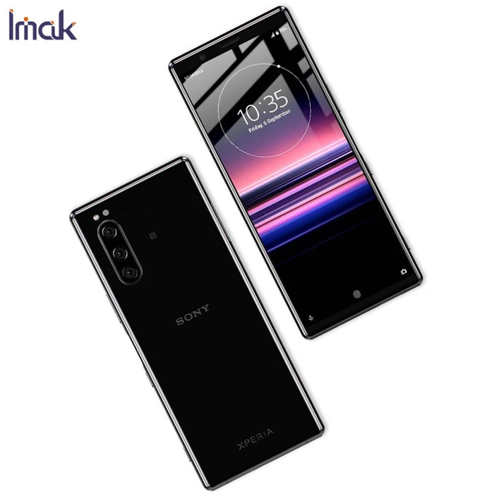 IMAK Tempered Glass Full Screen Protector Film for Sony Xperia 5 - 4