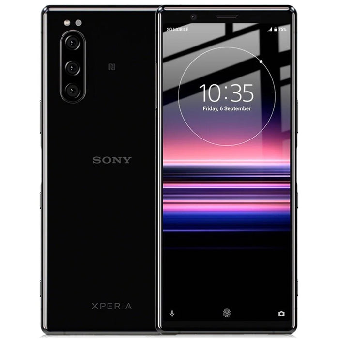 IMAK Tempered Glass Full Screen Protector Film for Sony Xperia 5 - 5