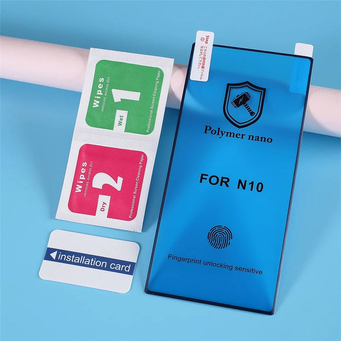 Ultra Clear TPU+PET Screen Protector Film [Fingerprint Unlock] for Samsung Galaxy Note 10 Plus/10 Plus 5G - 6