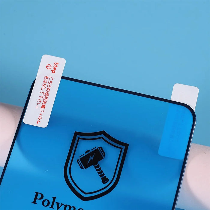 Soft TPU+PET Screen Protector [Fingerprint Unlock] for Samsung Galaxy S10 - 3