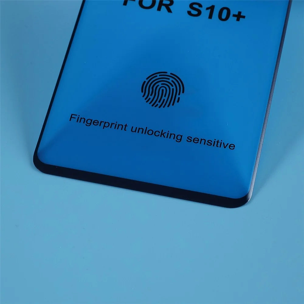 Soft TPU+PET Screen Protector Film [Fingerprint Unlock] for Samsung Galaxy S10 Plus - 4