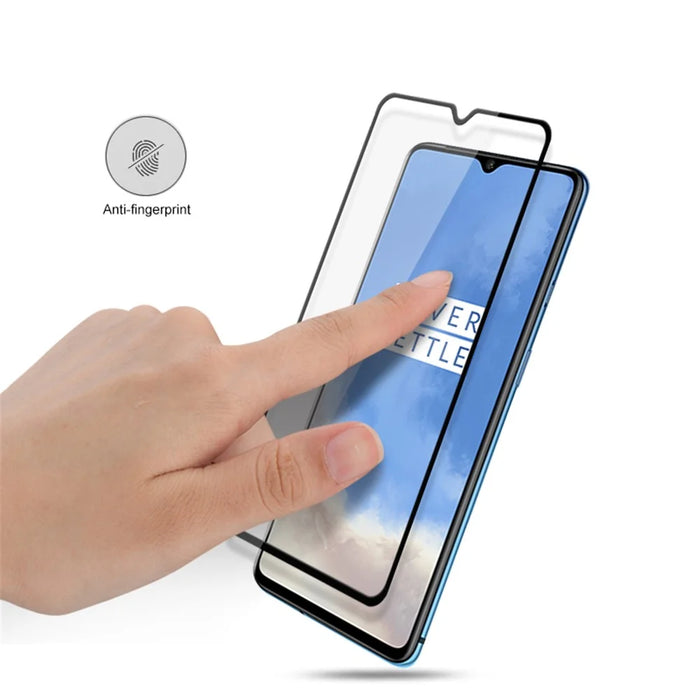 MOCOLO Silk Print Full Coverage HD Tempered Glass Screen Protector for OnePlus 7T - 5